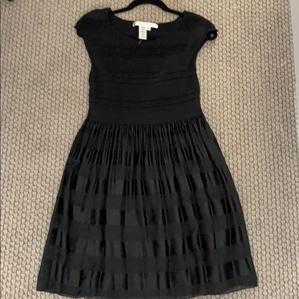 NWT ribbed top black dress